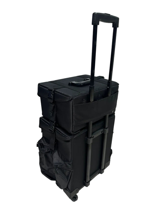 Maletín Maquillaje Profesional C/ Ruedas Estuche Organizador