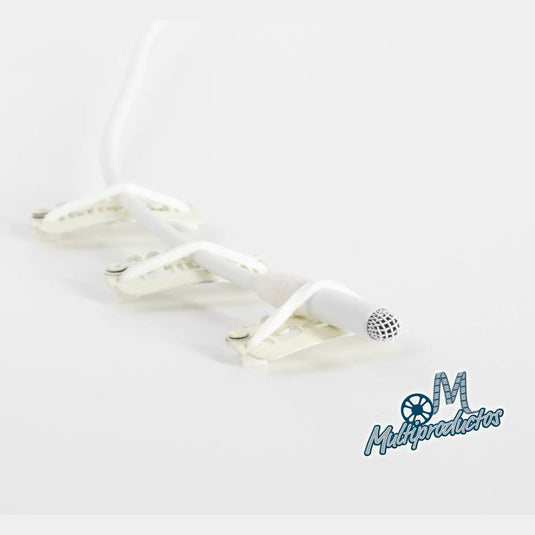 Lav Concealer - Clipz Universal Hair/Wig mounts 3 por Paq - HideAMic