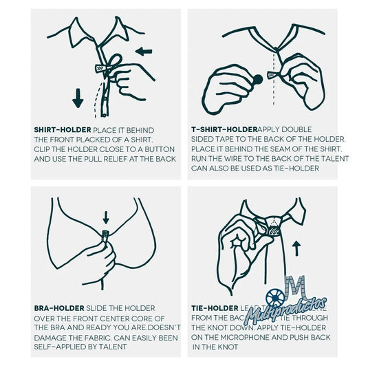 Lav Concealer - Set for DPA 6060 - HideAMic