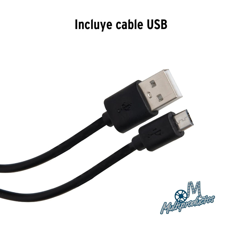 Cargue la imagen en el visor de la galería, Linterna de 1 LED 270 lm con luz de emergencia, recargable
