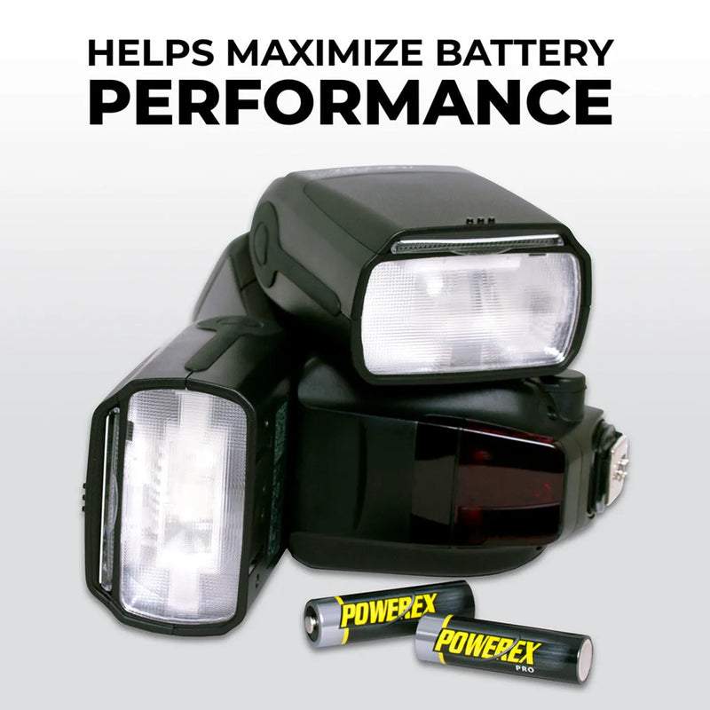 Cargue la imagen en el visor de la galería, Set de 4 Pilas recargables AA 2700mAh  Powerex
