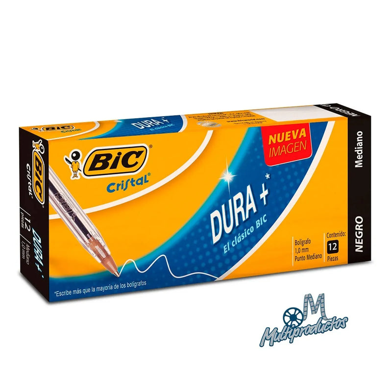 Cargue la imagen en el visor de la galería, Marcador Bolígrafo, Pluma Bic Cristal Dura Más / Punto mediano
