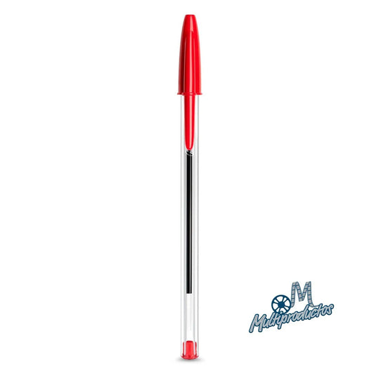 Marcador Bolígrafo, Pluma Bic Cristal Dura Más / Punto mediano
