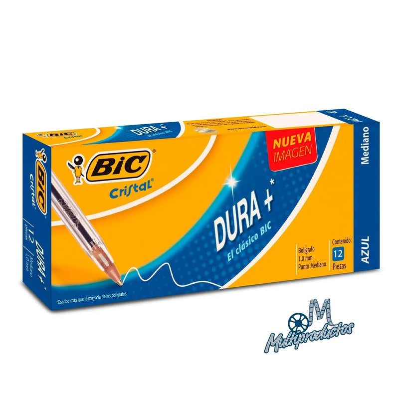 Cargue la imagen en el visor de la galería, Marcador Bolígrafo, Pluma Bic Cristal Dura Más / Punto mediano
