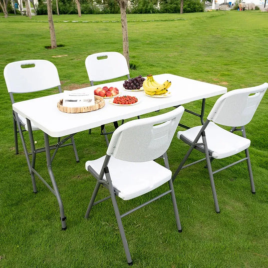 Mesa Plegable De Plástico Tipo Portafolio 1.80m