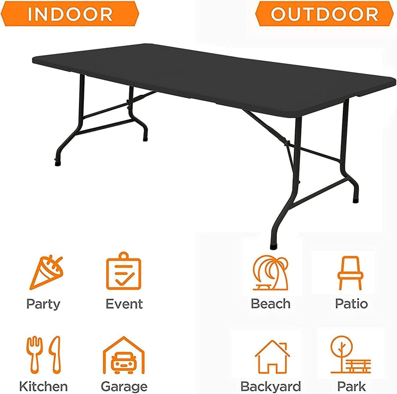 Cargue la imagen en el visor de la galería, Mesa Plegable De Plástico Tipo Portafolio 1.80m
