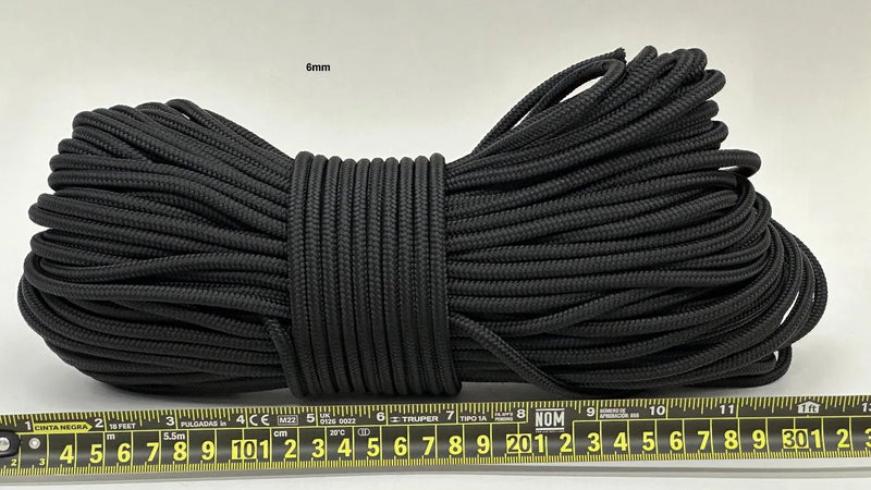 Cargue la imagen en el visor de la galería, Piola Cuerda Negra por Madeja de 1kg
