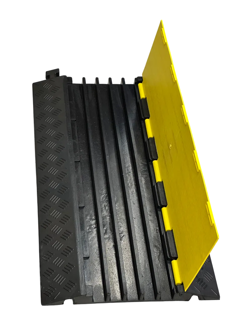 Cargue la imagen en el visor de la galería, Protector de Cables Piso 5 Canales 88x49x5 cm
