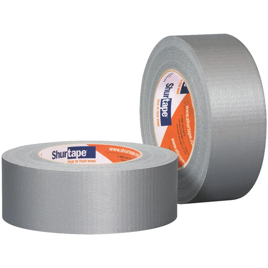 Cinta Americana Saratoga Color Gris - 25 Mm X 50 M - Alta Adherencia Impermeable Para Reparaciones