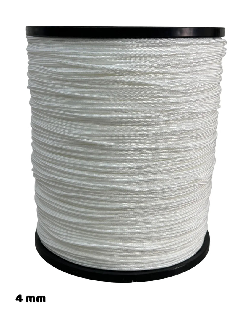 Cargue la imagen en el visor de la galería, PIOLA Blanca tejido diamante - Carrete de 10 KGM
