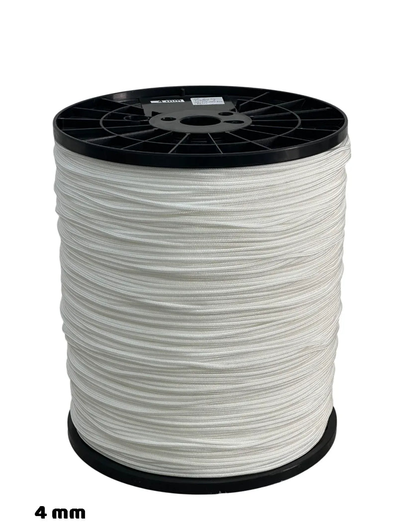 Cargue la imagen en el visor de la galería, PIOLA Blanca tejido diamante - Carrete de 10 KGM
