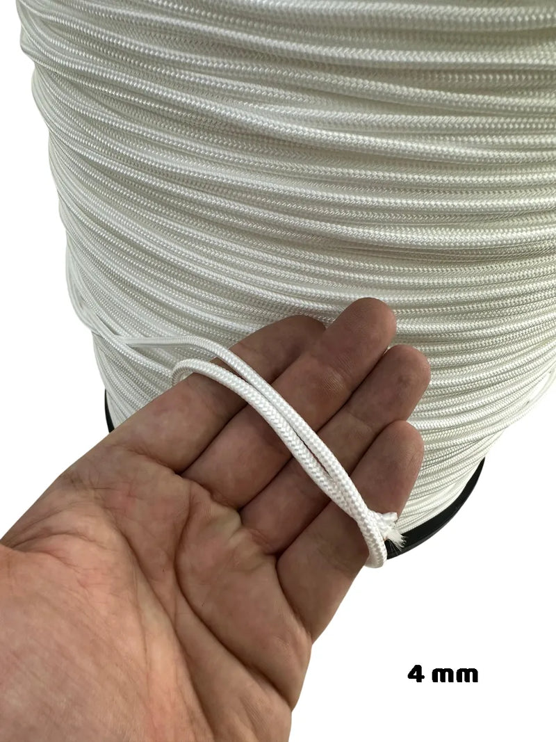 Cargue la imagen en el visor de la galería, PIOLA Blanca tejido diamante - Carrete de 10 KGM
