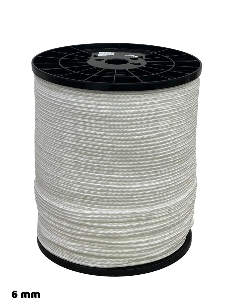 Cargue la imagen en el visor de la galería, PIOLA Blanca tejido diamante - Carrete de 10 KGM
