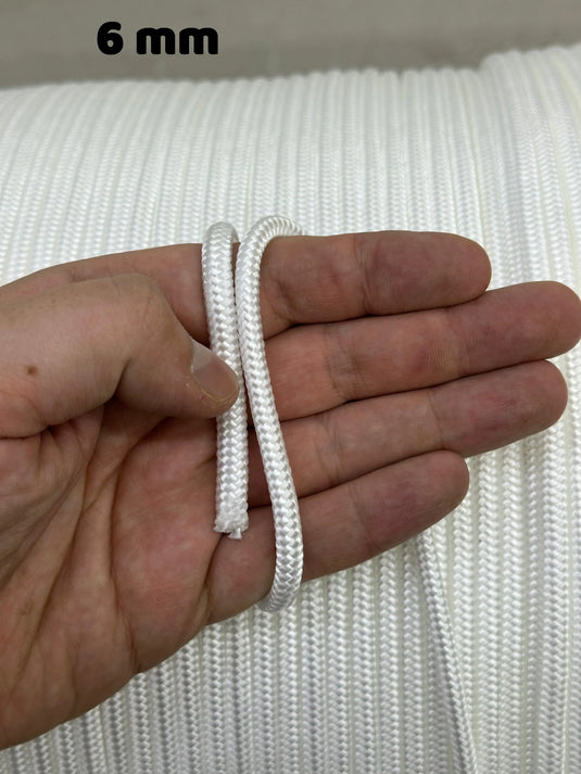 PIOLA Blanca tejido diamante - Carrete de 10 KGM