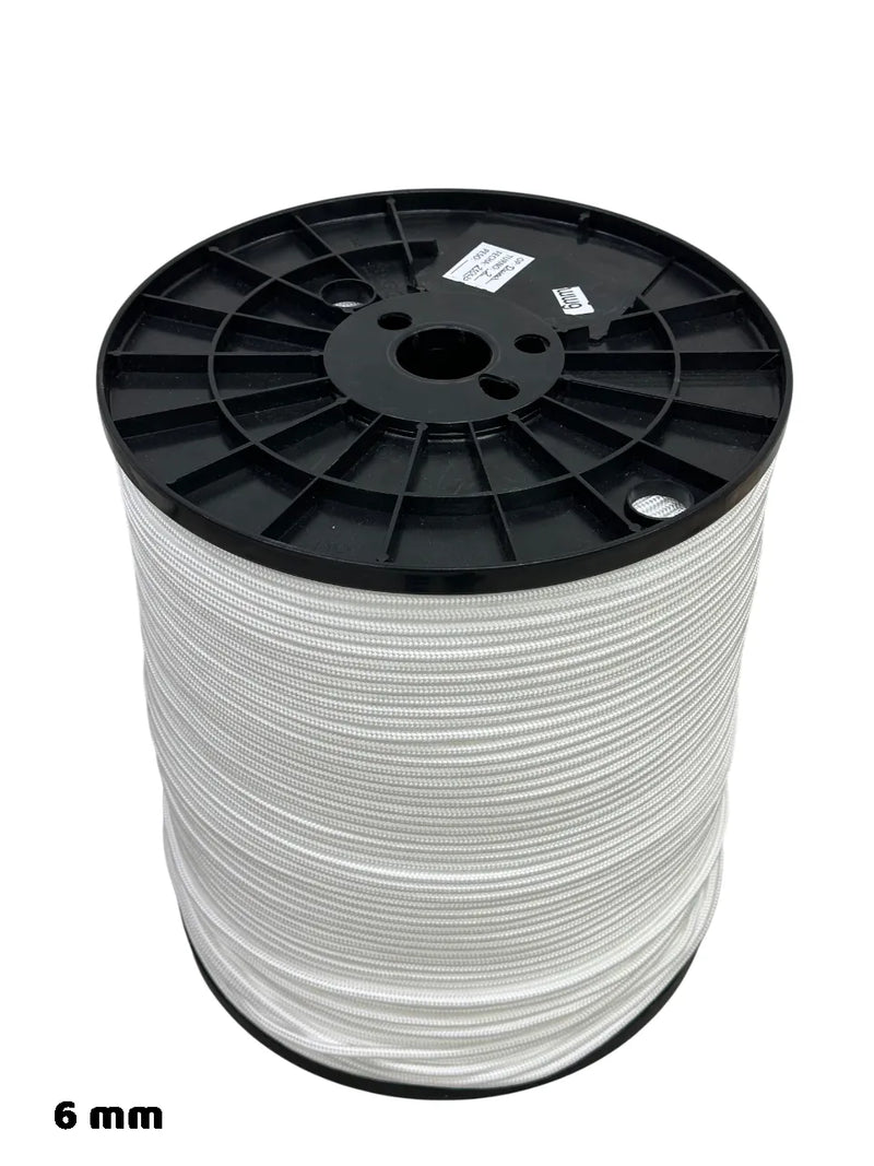 Cargue la imagen en el visor de la galería, PIOLA Blanca tejido diamante - Carrete de 10 KGM
