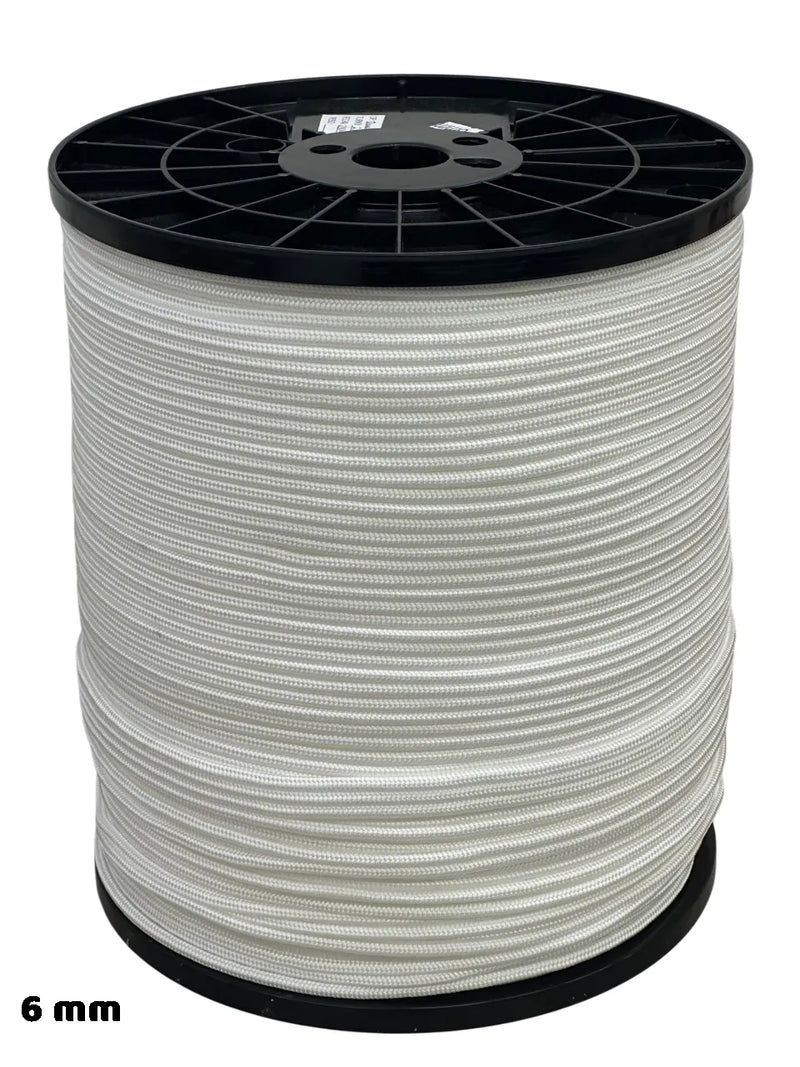 Cargue la imagen en el visor de la galería, PIOLA Blanca tejido diamante - Carrete de 10 KGM
