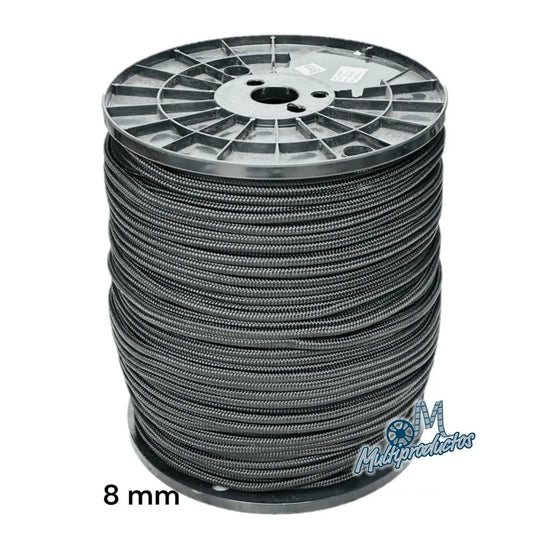 PIOLA NEGRA tejido diamante - Carrete de 10 KGM