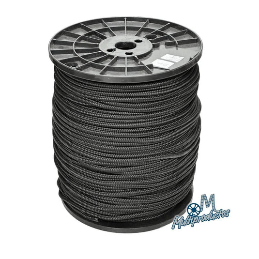 PIOLA NEGRA tejido diamante - Carrete de 10 KGM