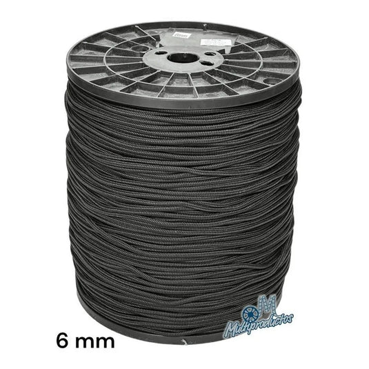 PIOLA NEGRA tejido diamante - Carrete de 10 KGM