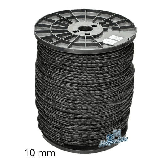 PIOLA NEGRA tejido diamante - Carrete de 10 KGM