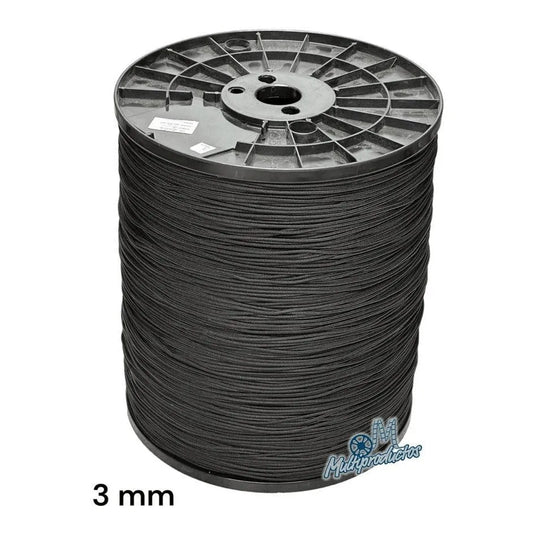 PIOLA NEGRA tejido diamante - Carrete de 10 KGM