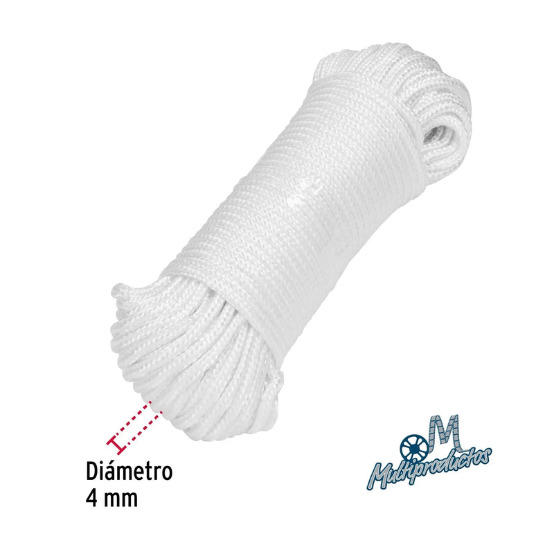 Cargue la imagen en el visor de la galería, PIOLA de poliéster diamante x 30 m blanca
