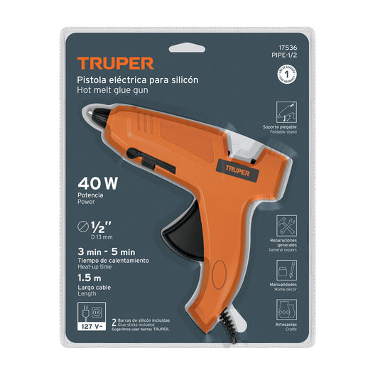 Pistola Eléctrica para Silicón Caliente - Multiproductos y expendables SA de CV