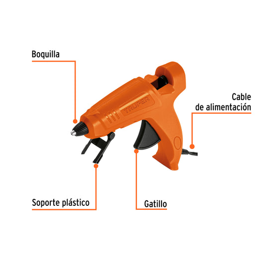Pistola Eléctrica para Silicón Caliente - Multiproductos y expendables SA de CV