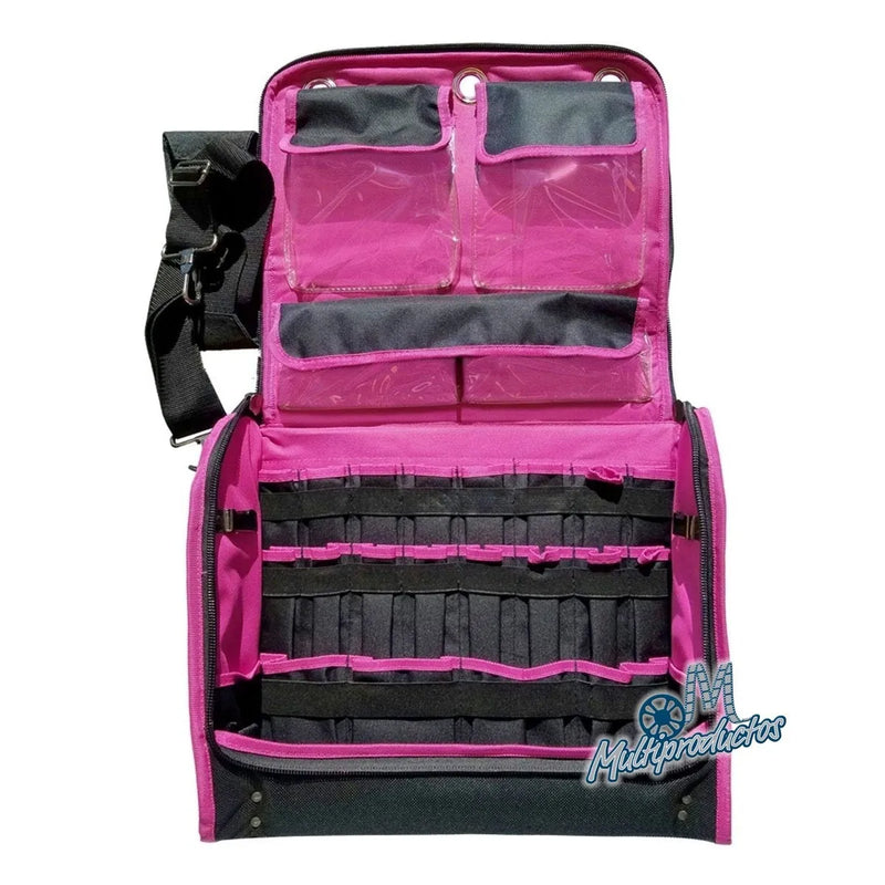 Cargue la imagen en el visor de la galería, PORTAFOLIO PINK BOX HANG UP TOOL BAG
