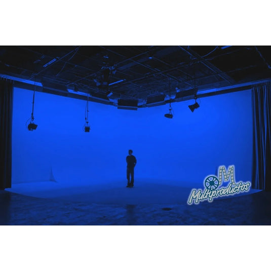 Pintura Rosco Chroma Key AZUL CUBETA de 5 Galones