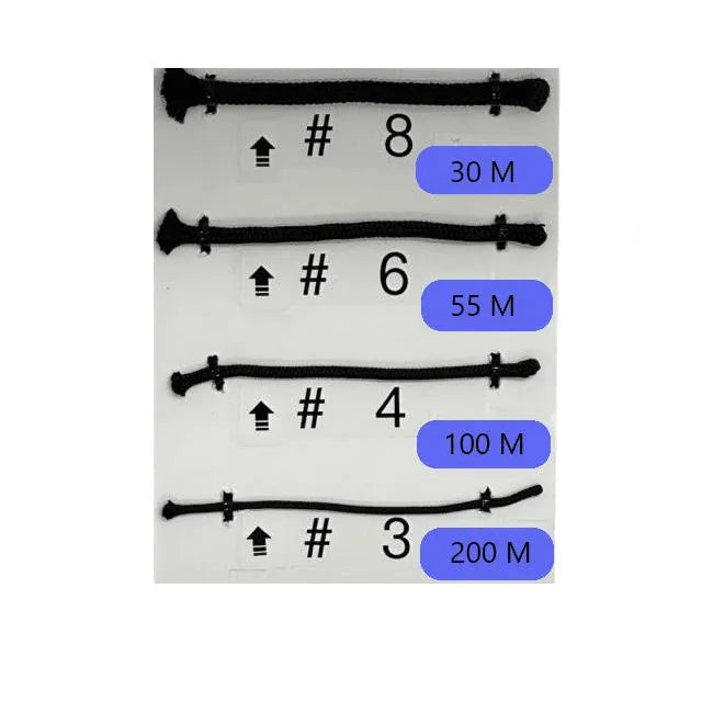 Cargue la imagen en el visor de la galería, Piola Cuerda Negra por Madeja de 1kg
