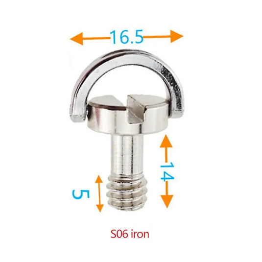 Tornillo para equipos de fotografía