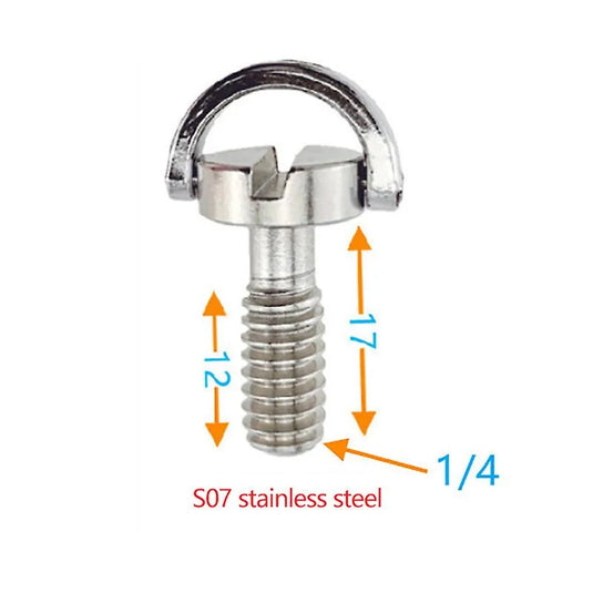Tornillo para equipos de fotografía