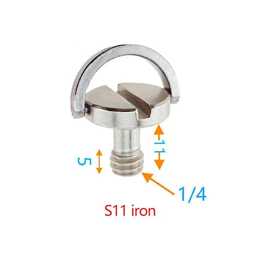 Tornillo para equipos de fotografía