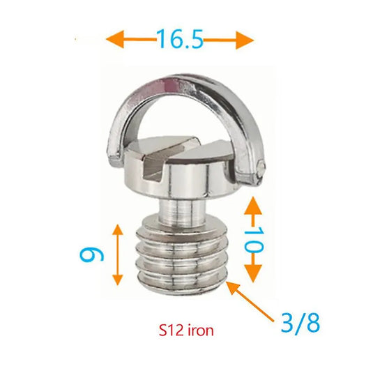 Tornillo para equipos de fotografía