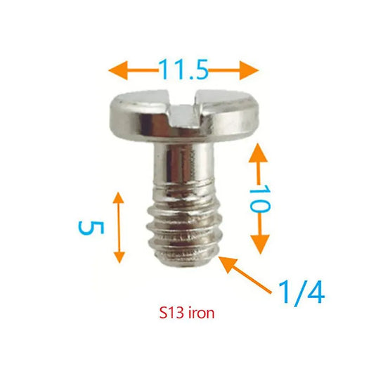 Tornillo para equipos de fotografía