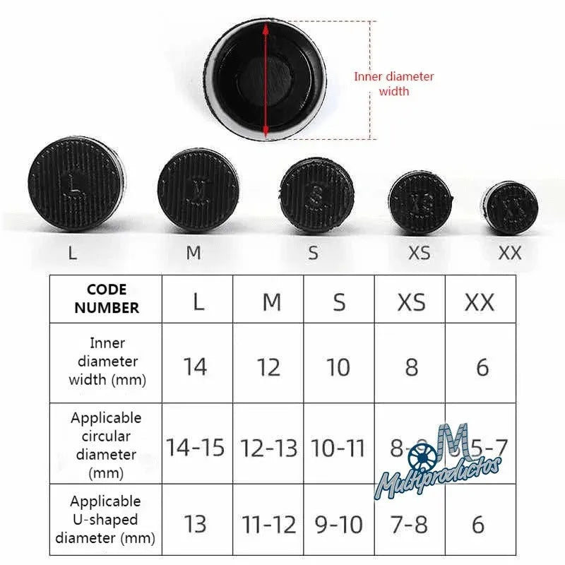 Cargue la imagen en el visor de la galería, SILENCIADOR DE TACON - Forma redonda
