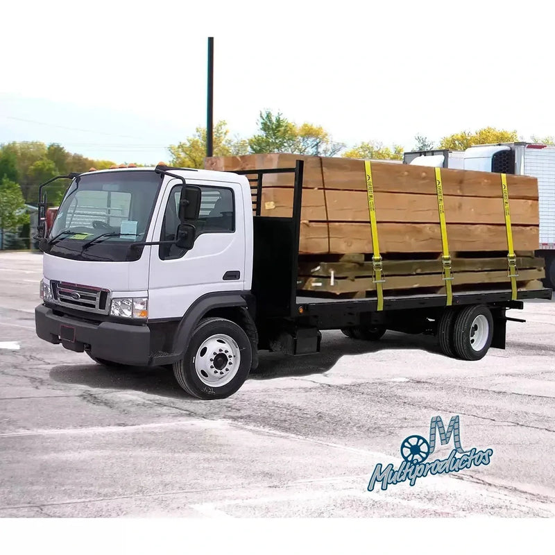 Cargue la imagen en el visor de la galería, STRAPS - Cable de Sujeción con Matraca 2&quot; - Resistente hasta 4,536 kg.
