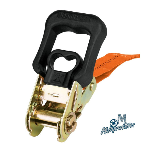 STRAPS - Sujetadores con matraca carga máxima 1000 kg - 1 1/4