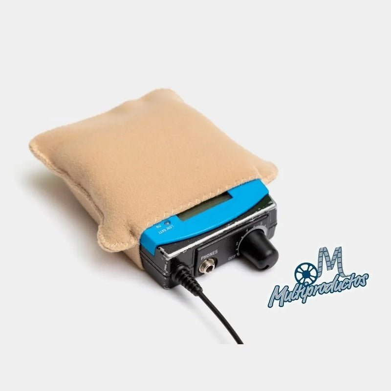 Cargue la imagen en el visor de la galería, Strap Belt Puffy Pouch, Beige
