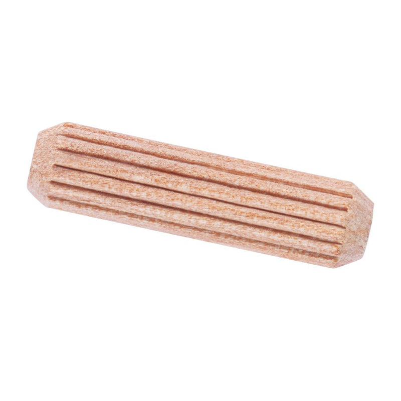 Cargue la imagen en el visor de la galería, Blíster con 100 taquetes de madera ranurado 5/16" Tarugos
