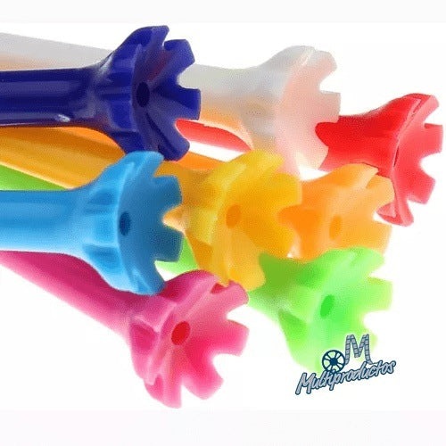 Cargue la imagen en el visor de la galería, TEES DE GOLF DE PLASTICO 70 Mm 25 Pz
