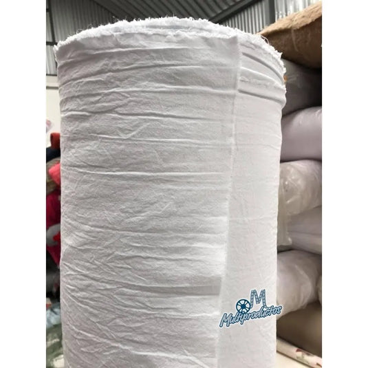 Tela Manta 1.6m x 1 metro - Muselina Blanca ó Cruda