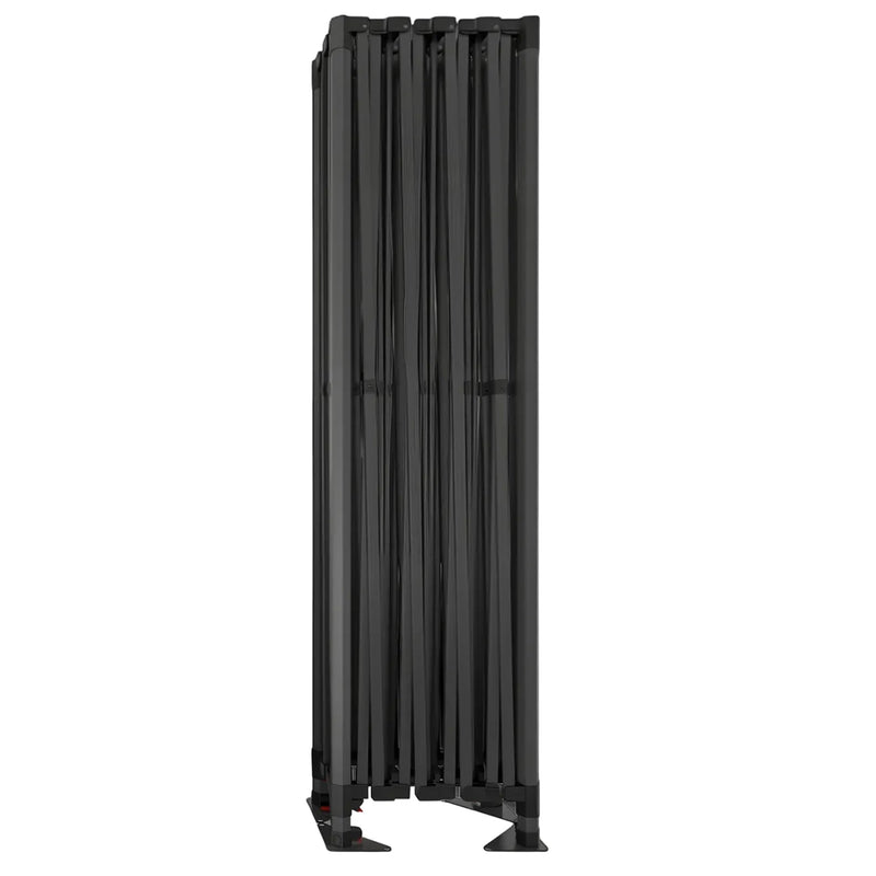 Cargue la imagen en el visor de la galería, Carpa negra FilmCrew multiproductos y expendables. Carpa plegada compacta para almacenamiento.
