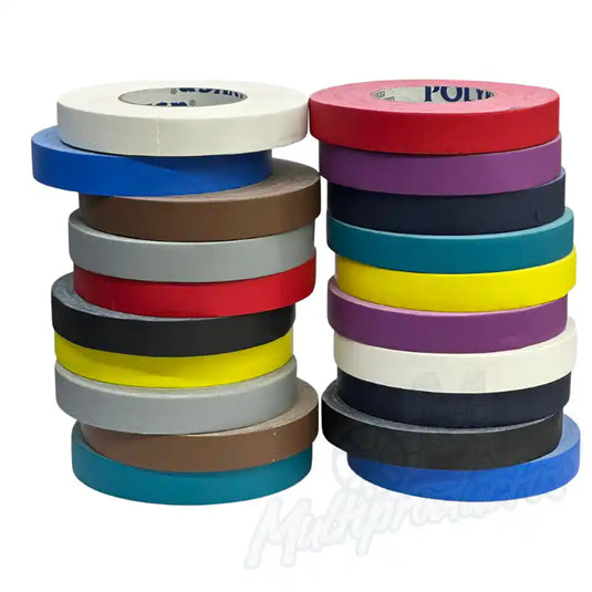 Cinta gaffer Colores Mate Polyken 510 de 1 pulgada - Multiproductos y expendables SA de CV