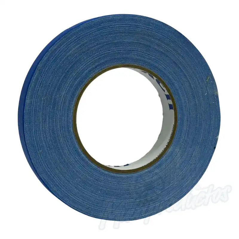 Cargue la imagen en el visor de la galería, Cinta gaffer mate Polyken 510 de 24 mm x 50 m. Rollo de cinta gaffer premium Polyken 510 color azul vista frontal.
