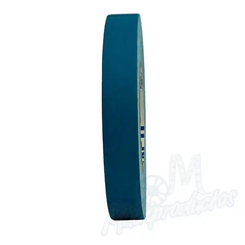 Cargue la imagen en el visor de la galería, Cinta gaffer mate Polyken 510 de 24 mm x 50 m. Rollo de cinta gaffer color azul turquesa Polyken 510 visto de perfil mostrando su grosor y acabado mate.
