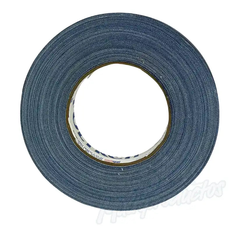 Cargue la imagen en el visor de la galería, Cinta gaffer mate Polyken 510 de 24 mm x 50 m. Rollo de cinta gaffer premium Polyken 510 color azul oscuro vista frontal.
