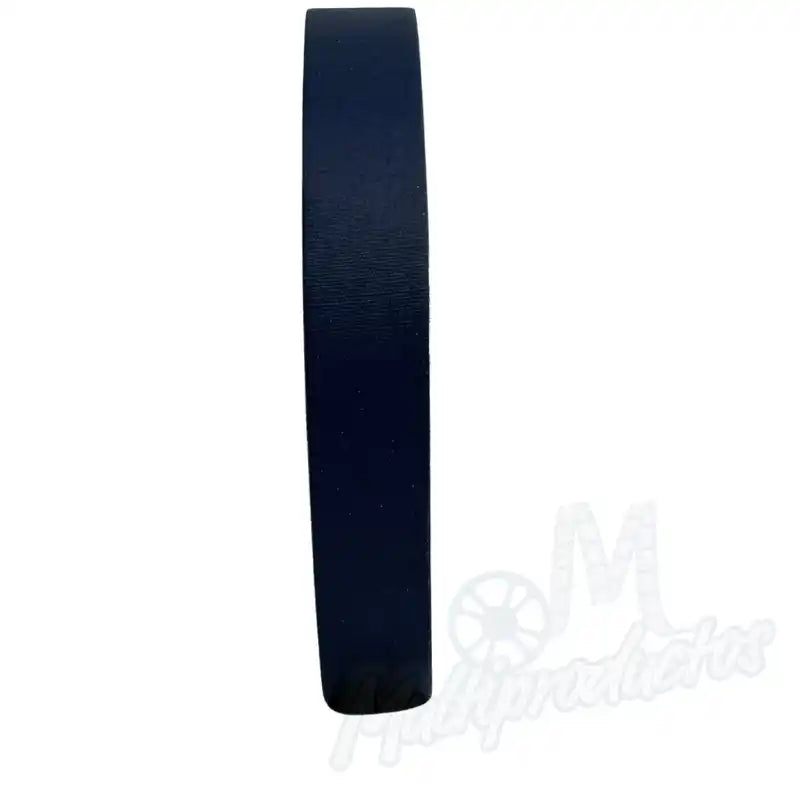 Cargue la imagen en el visor de la galería, Cinta gaffer mate Polyken 510 de 24 mm x 50 m. Rollo de cinta gaffer color azul  oscuro Polyken 510 visto de perfil mostrando su grosor y acabado mate.
