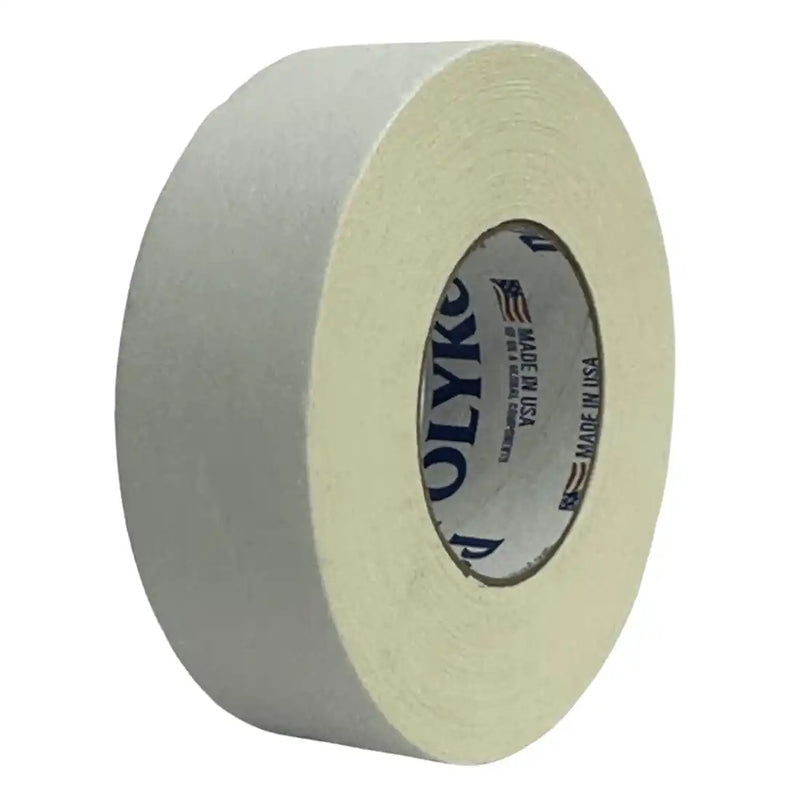 Cargue la imagen en el visor de la galería, Cinta gaffer mate Polyken 510 de 48 mm x 50 m. Cinta gaffer Polyken 510 color blanco en posición tres cuartos.
